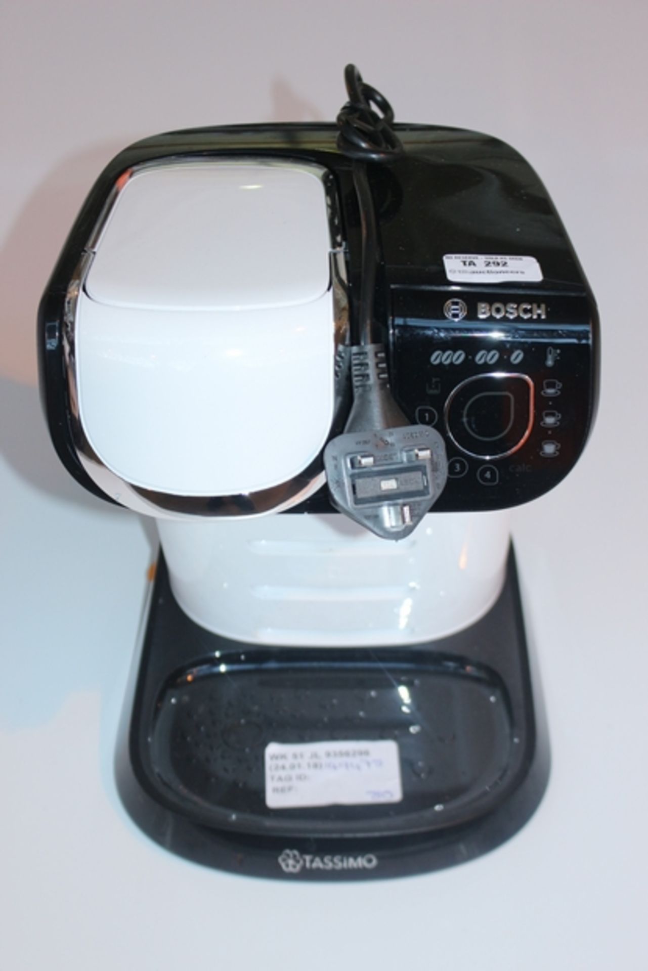 1X BOSCH TASSIMO CAPPUCCINO MAKER RRP £80 (24/01/18) (149475)