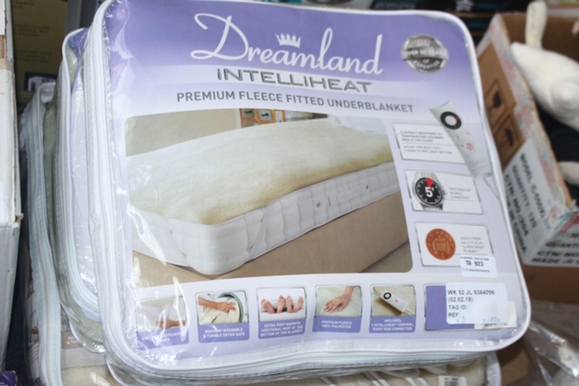 1X LOT TO CONTAIN THREE ASSORTED ELECTRIC BLANKETS PRICE RANGING FROM £20 - £40 (02/02/18)