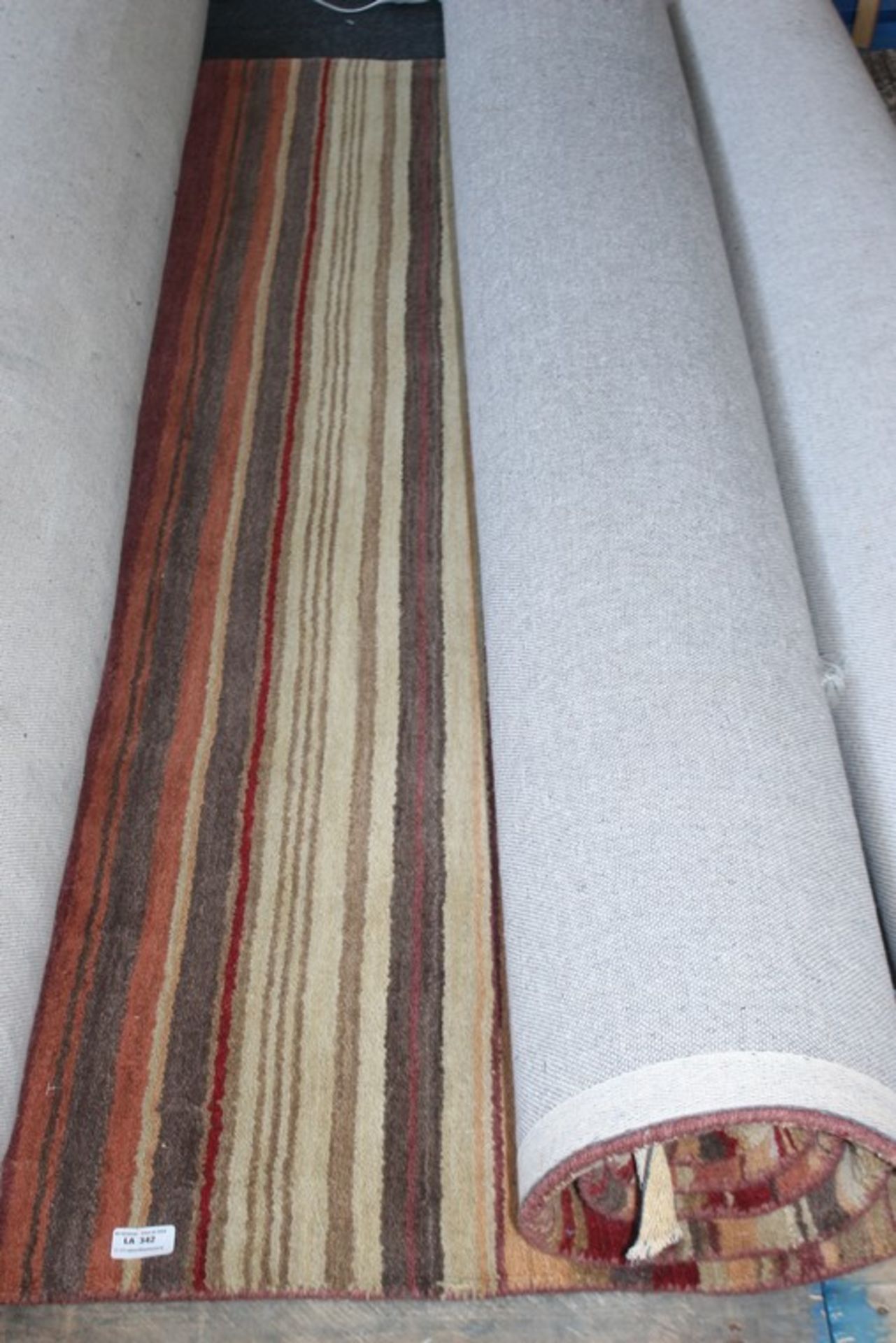 1 x 200 X 300CM MULTI STRIPE FLOOR RUG RRP £350 (27.02.18) *PLEASE NOTE THAT THE BID PRICE IS