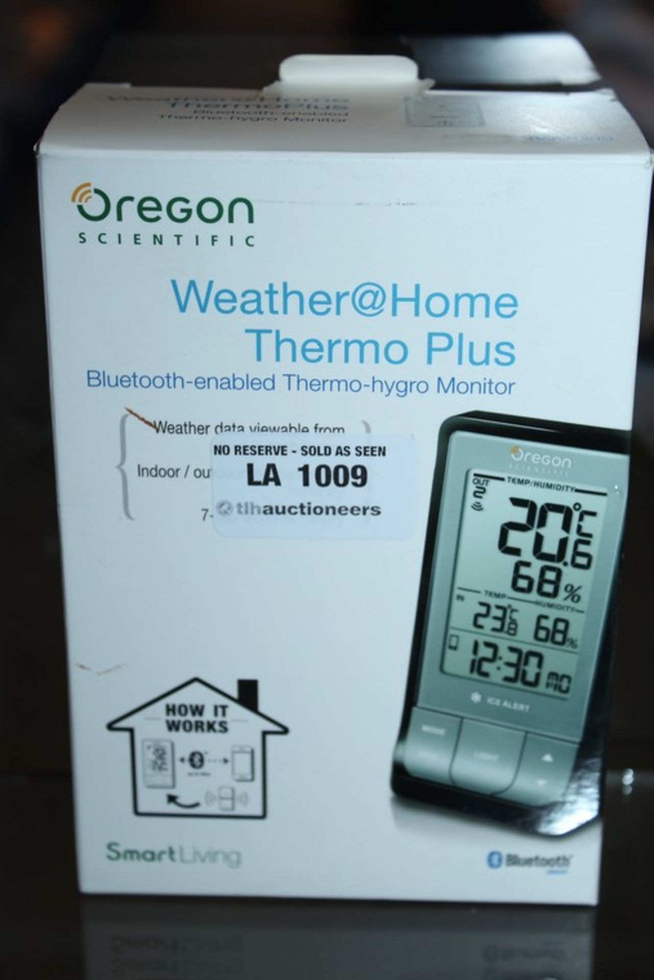 3 x OREGON SCIENTIFIC WEATHER AT HOME THERMO PLUS BLUETOOTH THERMO HYDRO MONITORS (27.02.18) *PLEASE