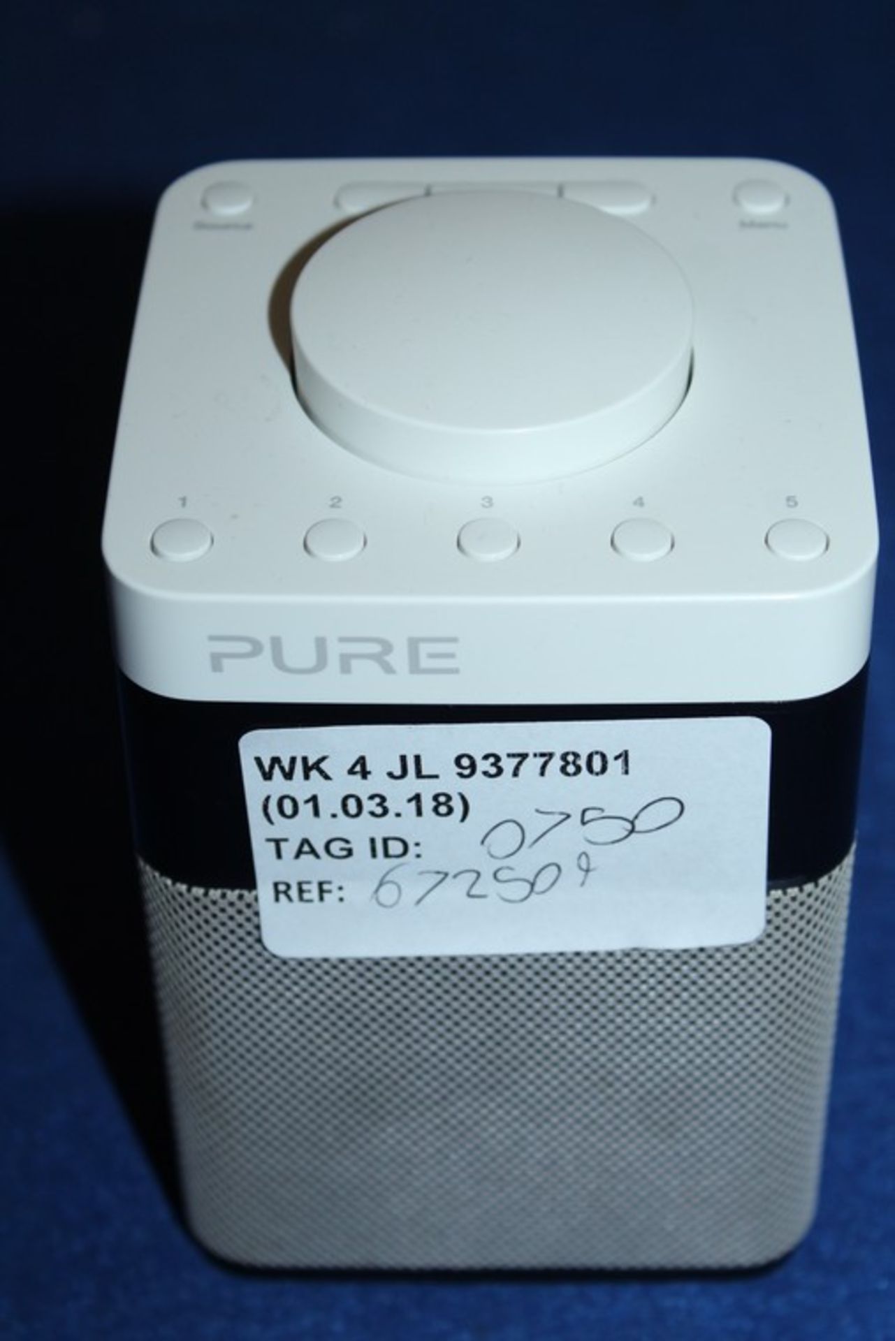 1 x PURE POP MINI RADIO RRP £75 (01.03.18) (672213) *PLEASE NOTE THAT THE BID PRICE IS MULTIPLIED BY