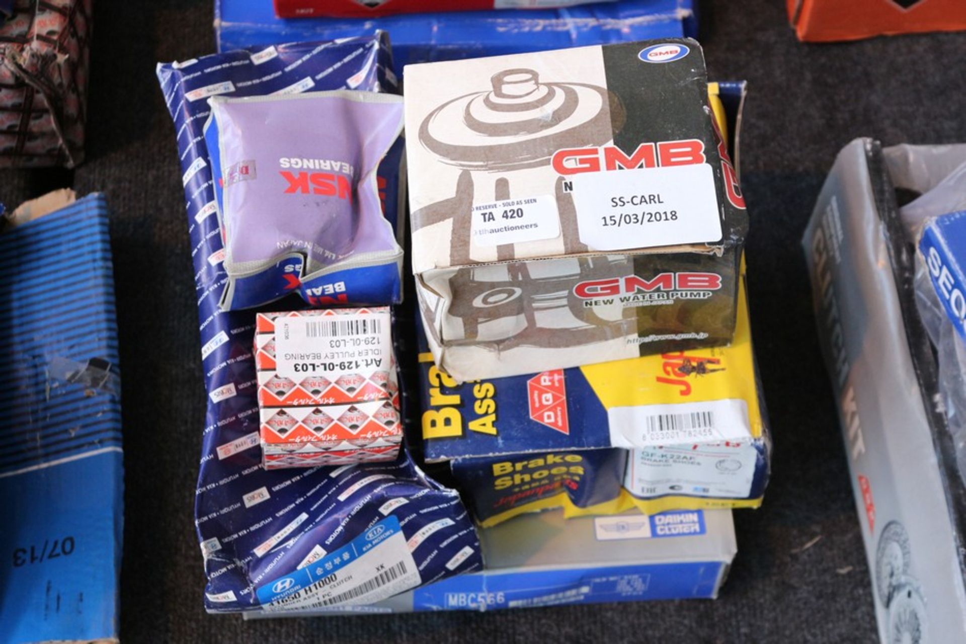 1X LOT TO CONTAIN 6 ITEMS TO INCLUDE REPLACEMENT PARTS, PULLEY BEARINGS AND MUCH MORE