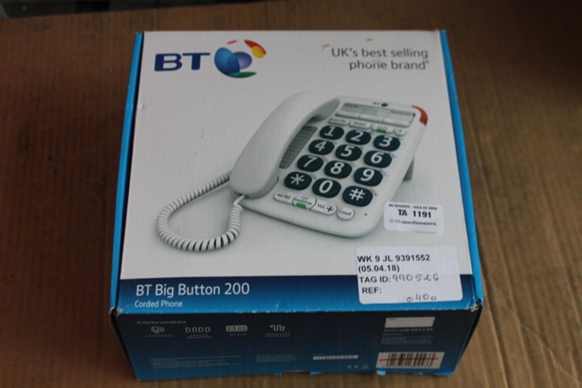 1X BT BIG BUTTON 200 RRP £40 (05/04/18) (990526)