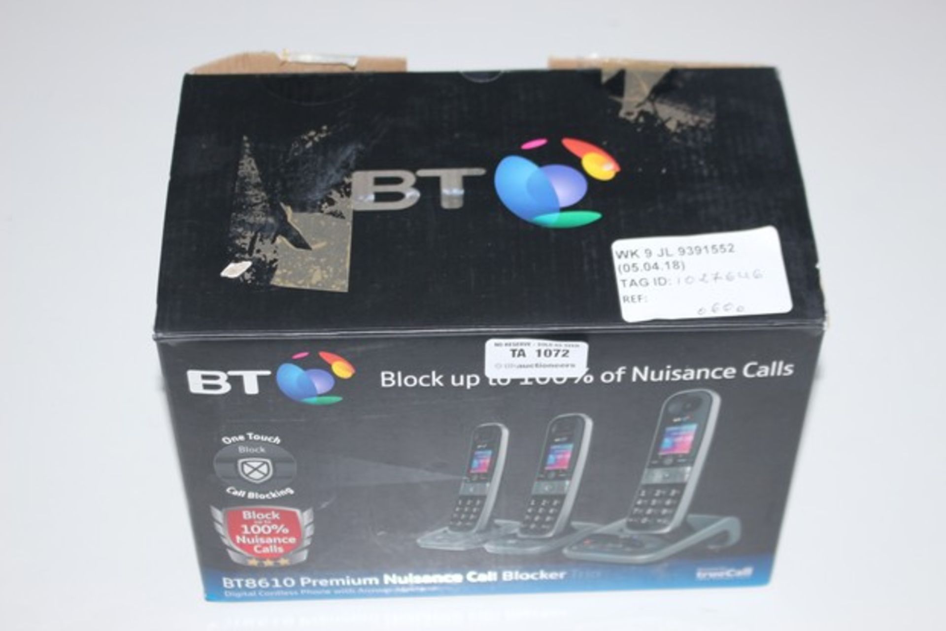 1 X BT 8610 PREMIUM NUISANCE CALL BLOCK TRIO RRP £60 (05.04.18) (1027646)