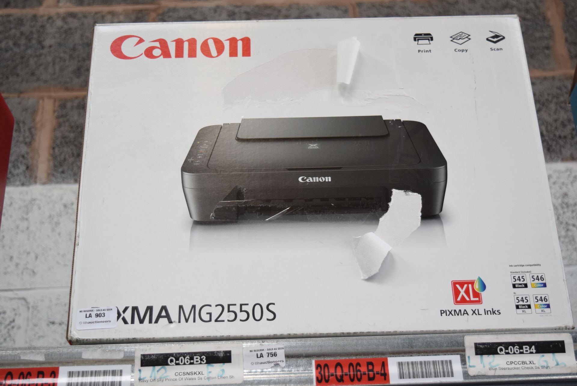 1 X BOXED CANON PIXMA MG2550S ALL IN ONE PRINTER RRP £32