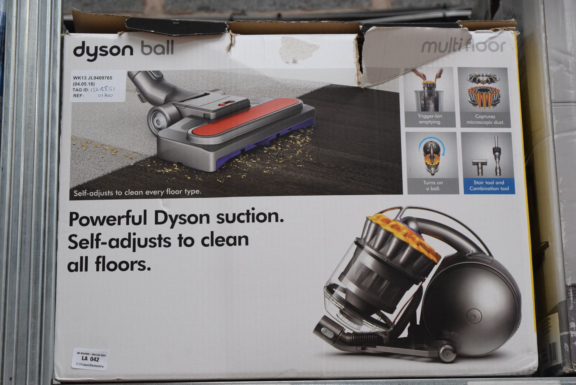 1 X BOXED DYSON BALL MULTI FLOOR VACUUM CLEANER RRP £170 04.05.18 1328851