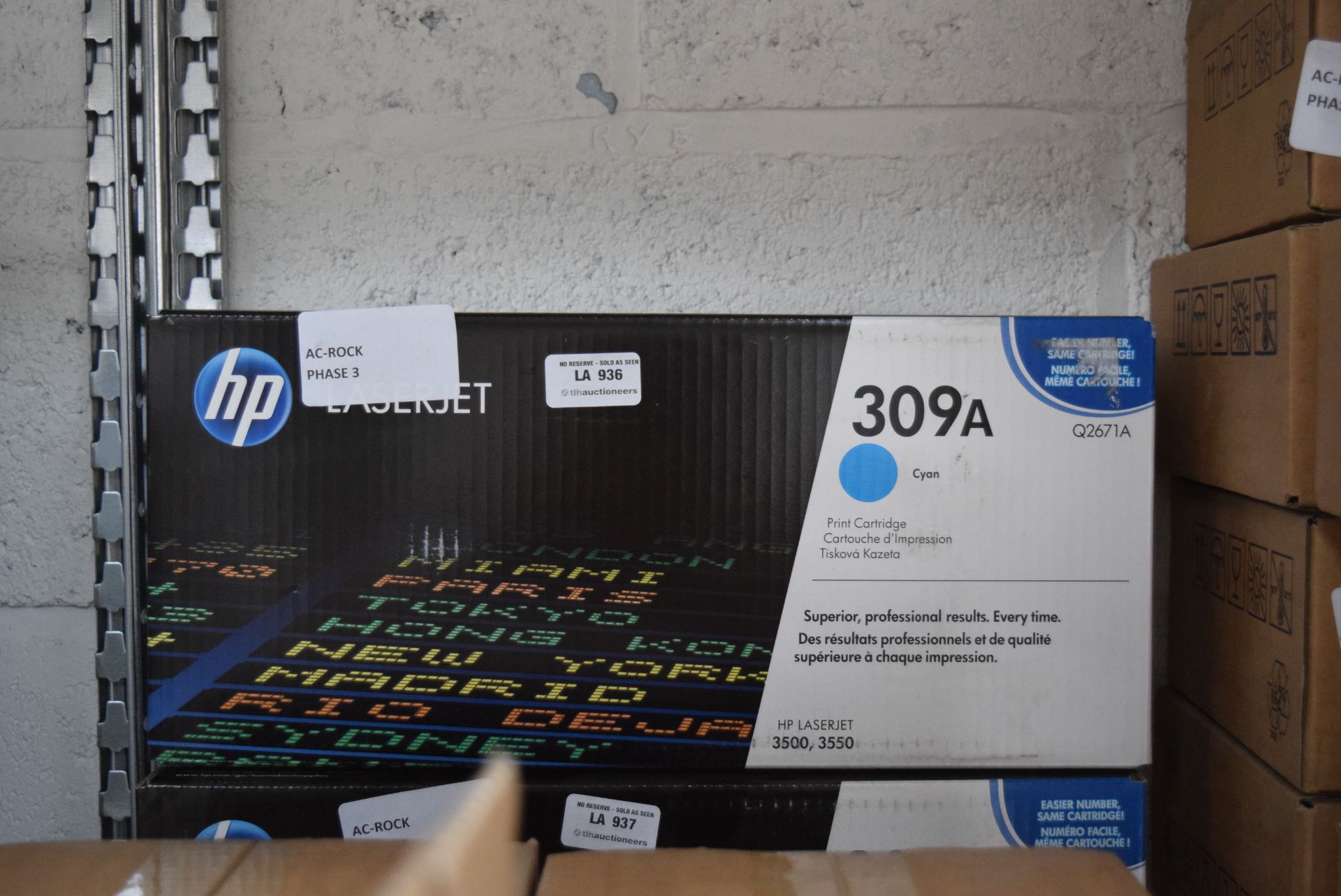 1 X BOXED HP LASERJET 309E PRINTER CARTRIDGE FOR 3500 3550 RRP £20