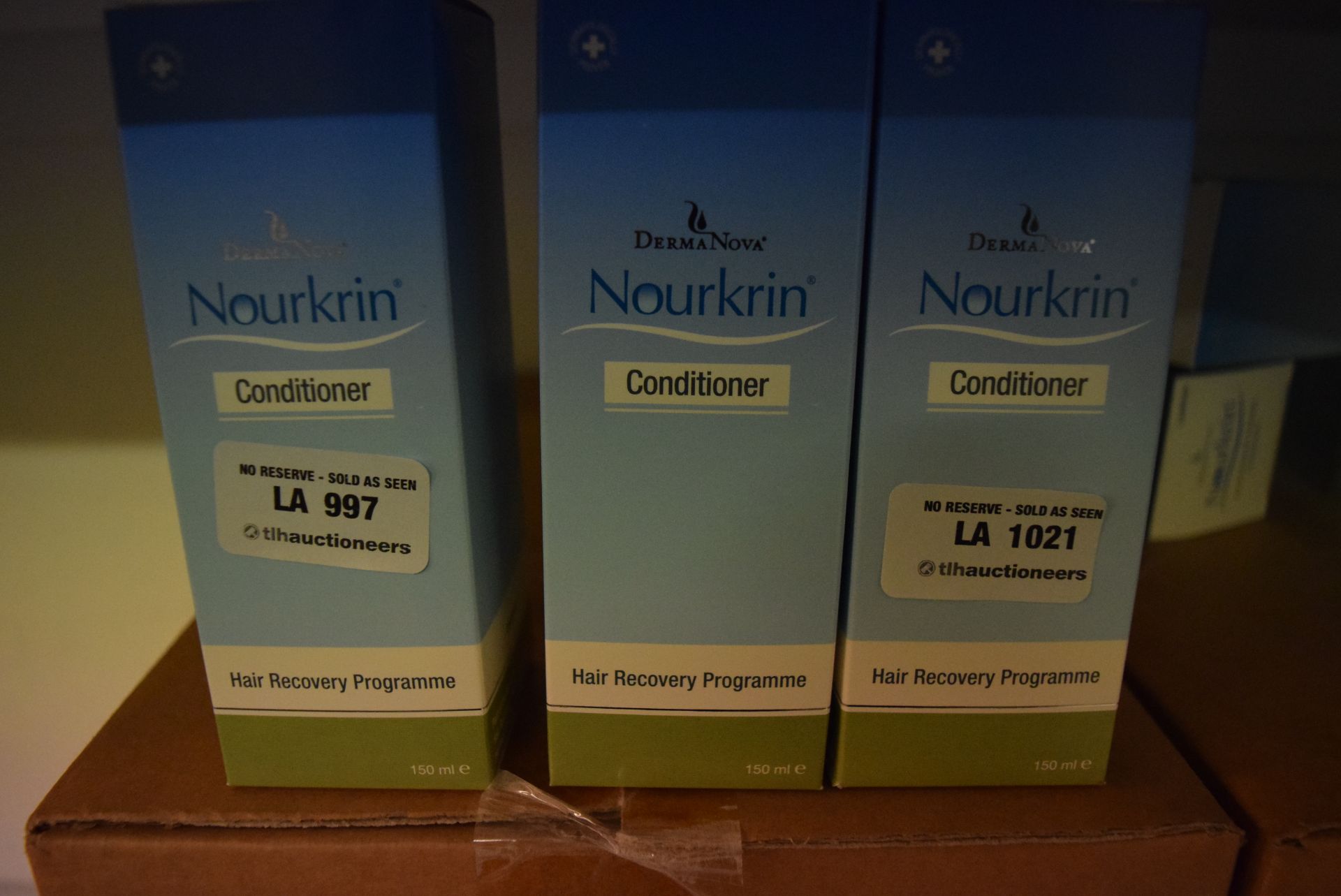 3 X DERMA NOVA NOURKRIN HAIR RECOVERY PROGRAMME 150ML CONDITIONERS