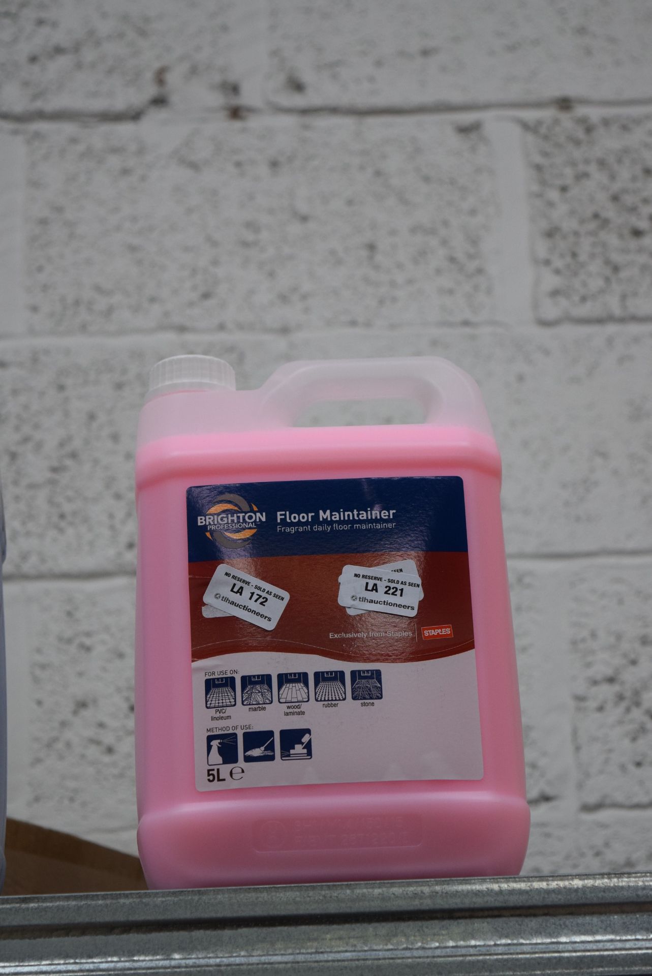 1 X (PINK) 5L BRAND NEW BRIGHTON PROFESSIONAL FLOOR MAINTAINER FRAGRANT DAILY FLOOR MAINTAINER FOR