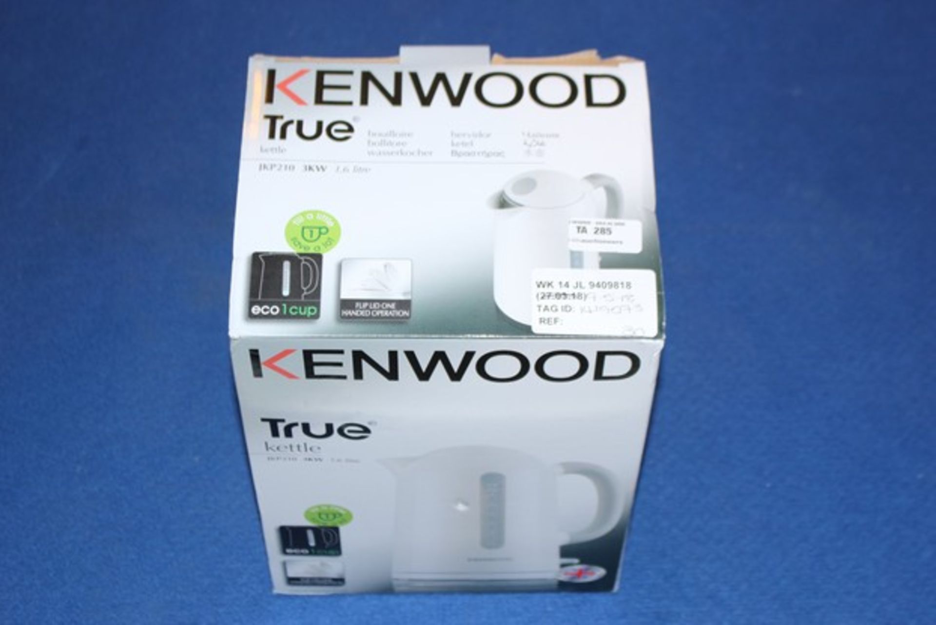 1X KENWOOD TRUE 3KW 1.6LTR KETTLE RRP £30 (09.05.18) (1419073)