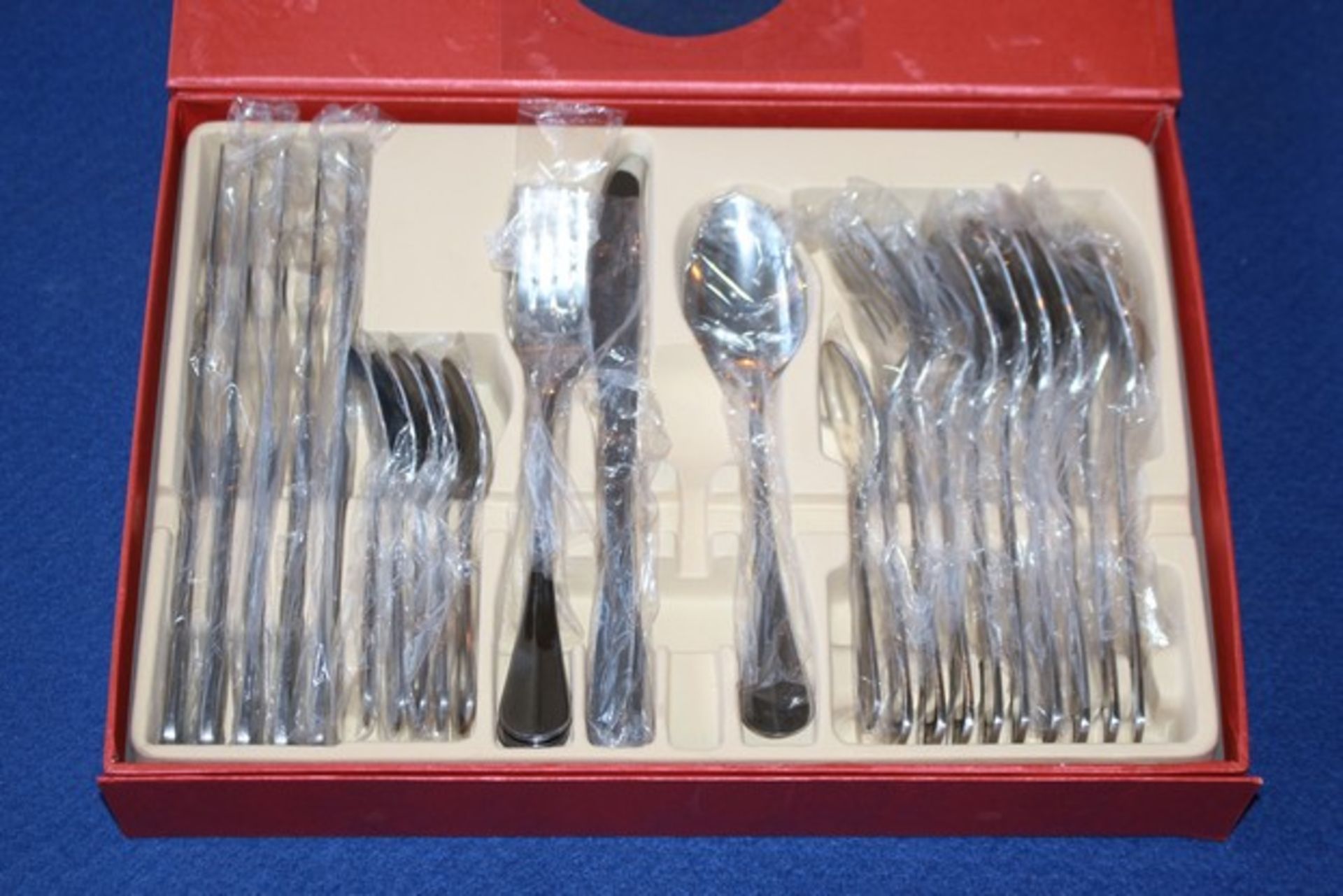 1X 12PIECE ROMAN CONRAD STAINLESS STEEL CUTLERY SET IN DISPLAY BOX RRP £106