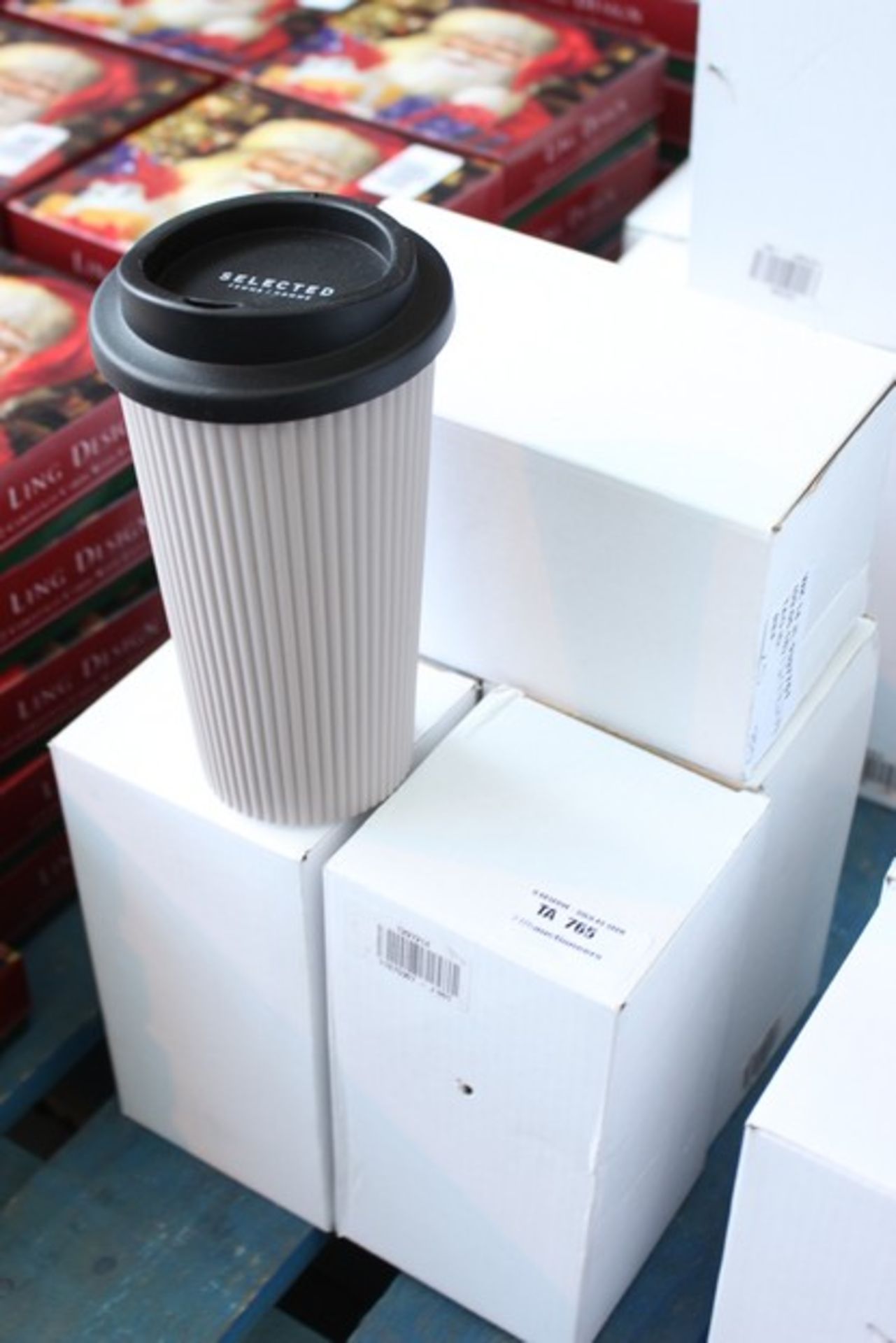 5X SELECTED FEMME/HOMME COFFEE CUPS COMBINED RRP £80 (09.05.18)
