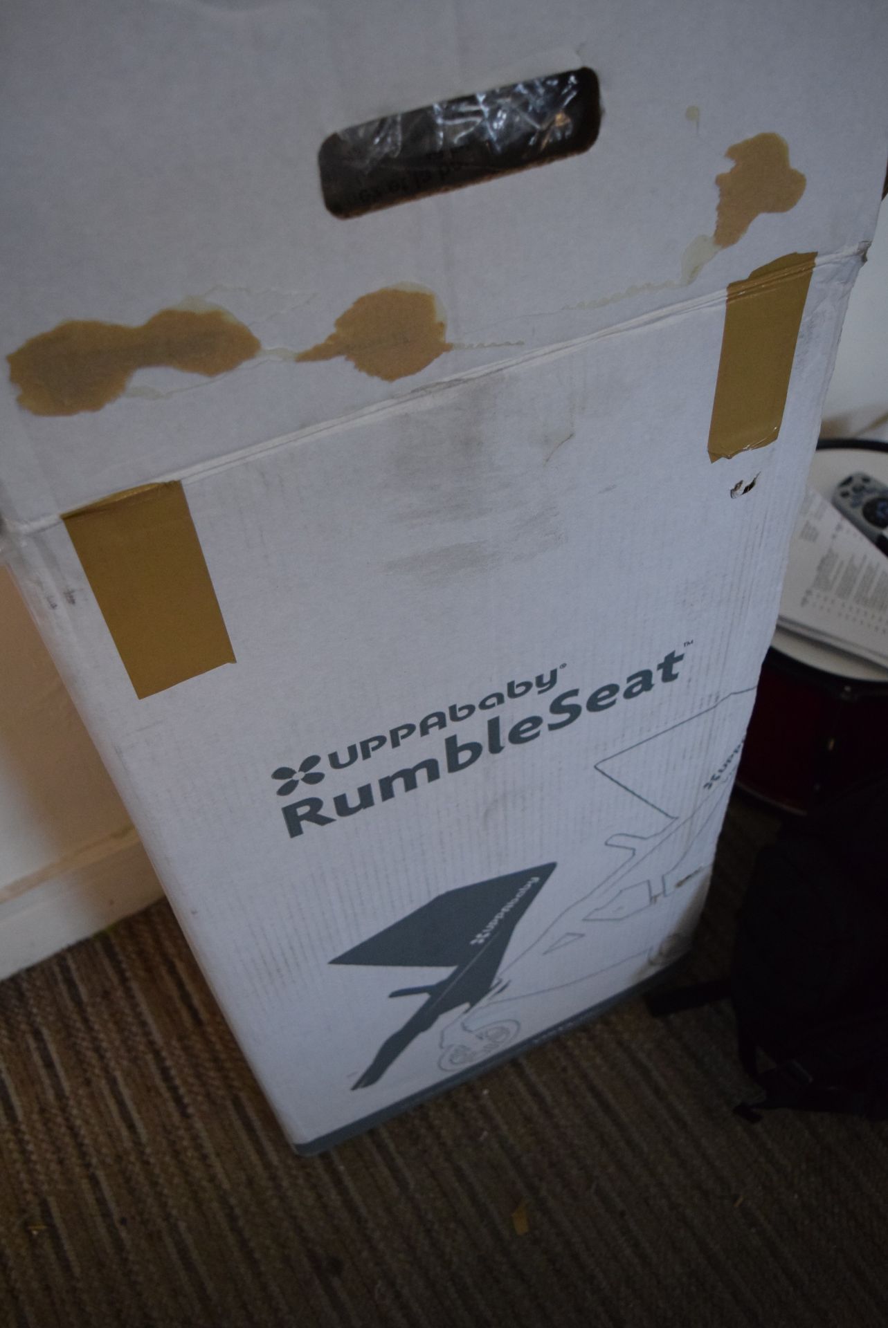 1 X BOXED UPPABABY RUMBLE SEAT RRP £220