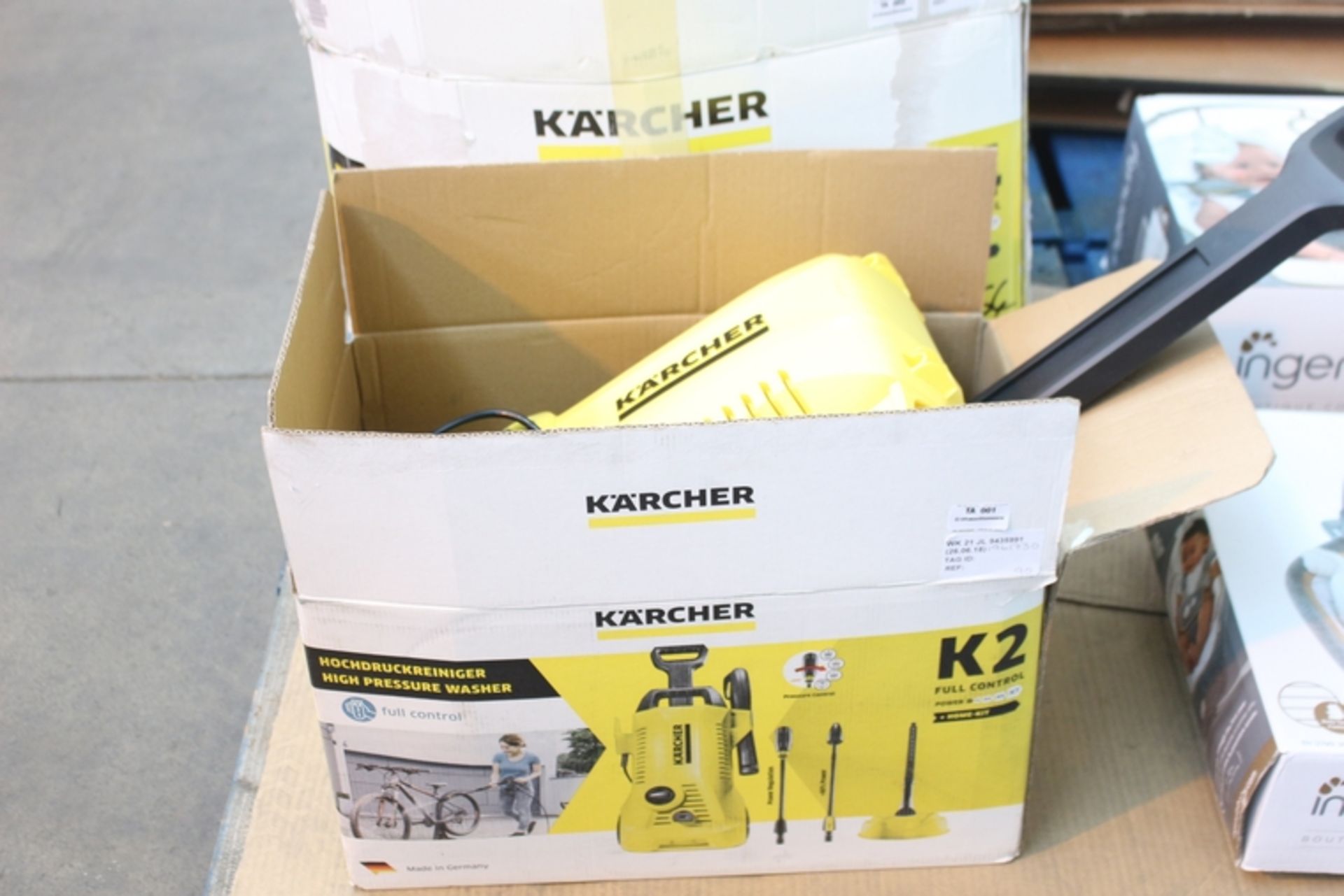 1X KARCHER K2 FULL CONTROL HIGH PRESSURE WASHER RRP £100 (26.06.17) (1961730)