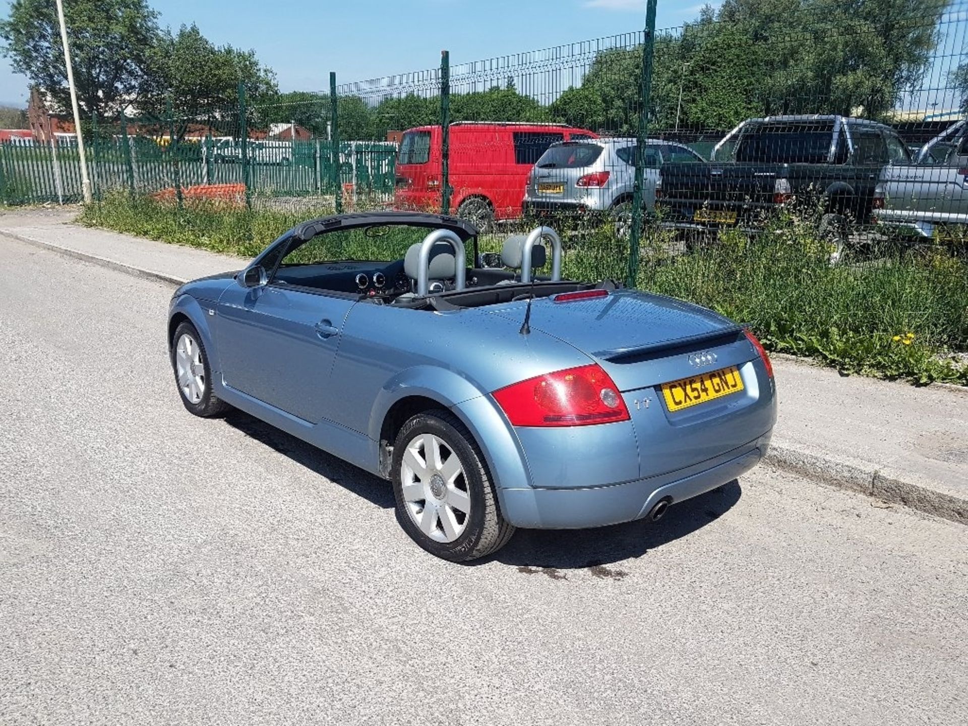 AUDI TT 1.8 T ROADSTER 2DR CONVERTIBLE, CX54 GNJ, 28.02.2005, PETROL, MILEAGE 129,416, MANUAL, 1.8L, - Image 3 of 22