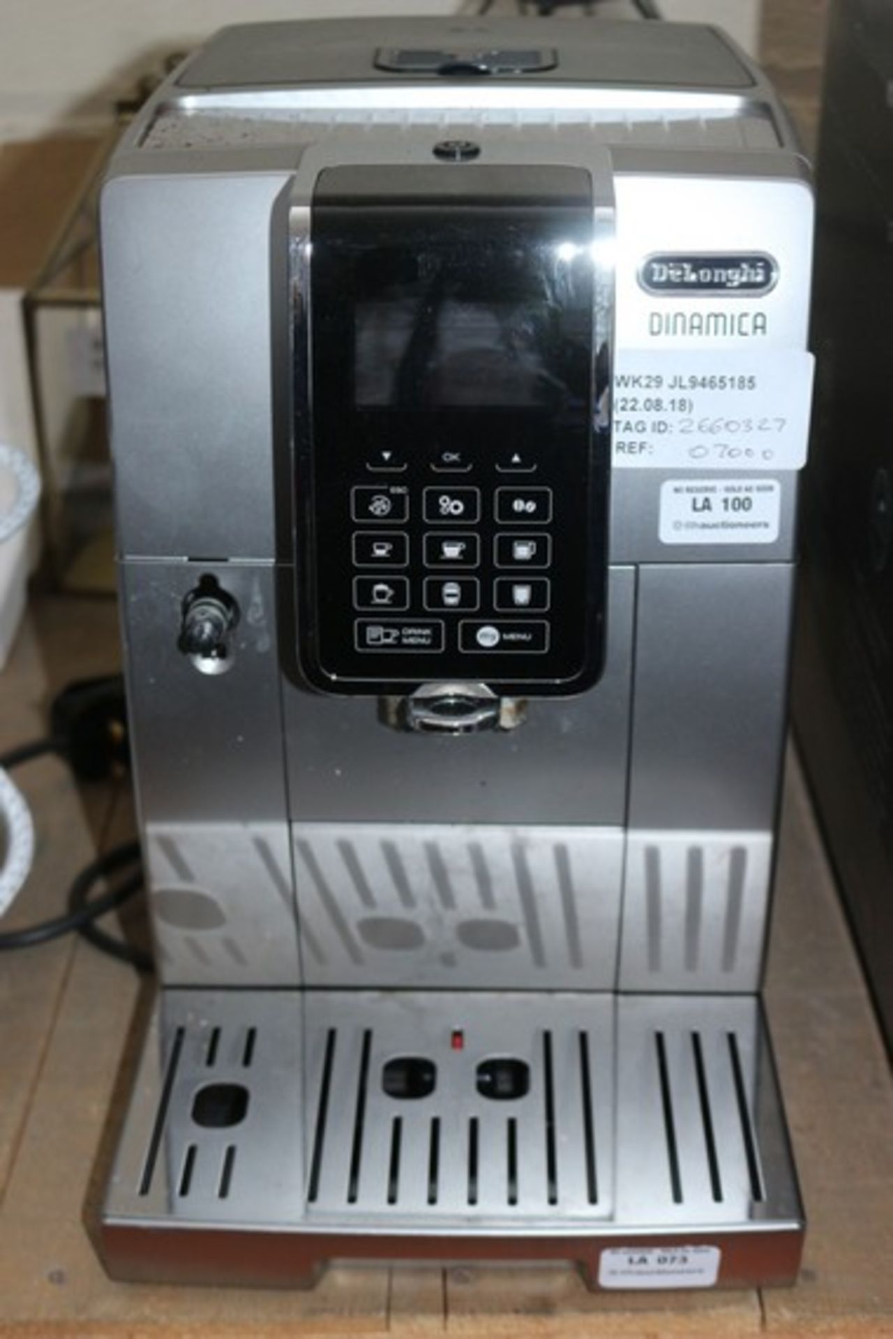 1 x JOHN LEWIS DINAMICA COFFEE MACHINE RRP £700 (22.08.18) (2660327) *PLEASE NOTE THAT THE BID PRICE