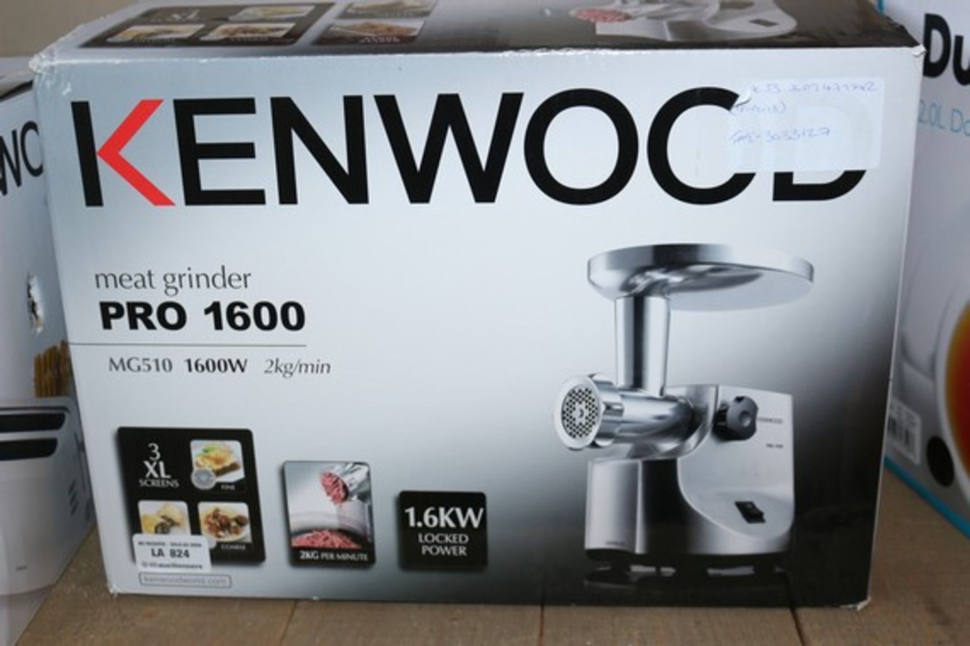 1 x KENWOOD MEAT GRINDER (18.09.18) *PLEASE NOTE THAT THE BID PRICE IS MULTIPLIED BY THE NUMBER OF