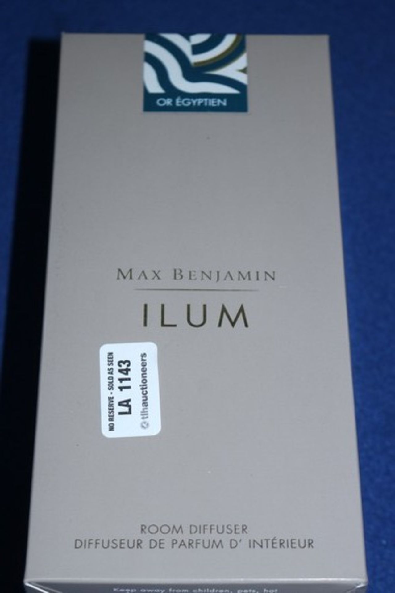 1 x MAX BENJAMIN ILUM DIFFUSER SET *PLEASE NOTE THAT THE BID PRICE IS MULTIPLIED BY THE NUMBER OF