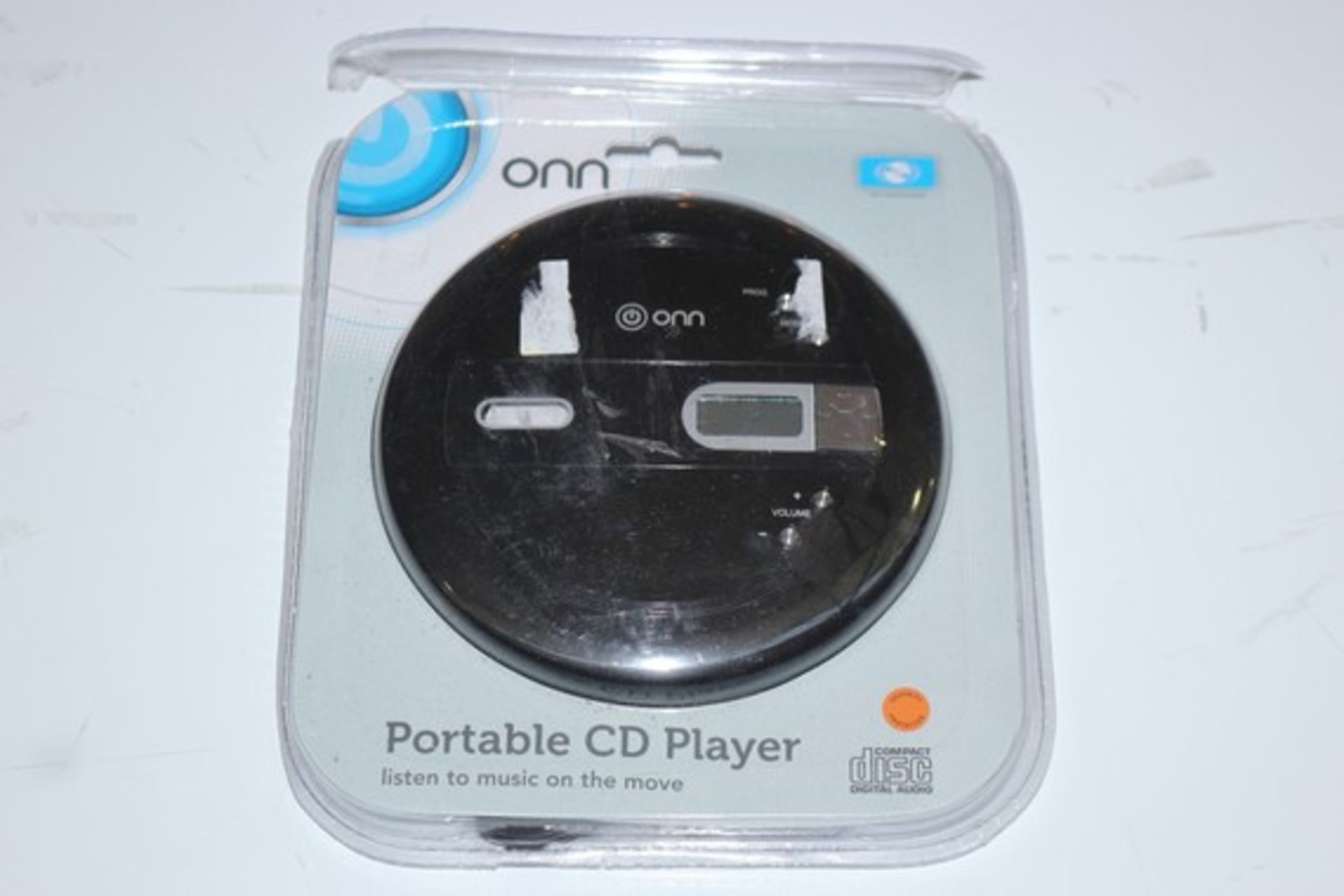 5 x ONN PORTABLE CD PLAYERS (06.08.18) (33) *PLEASE NOTE THAT THE BID PRICE IS MULTIPLIED BY THE