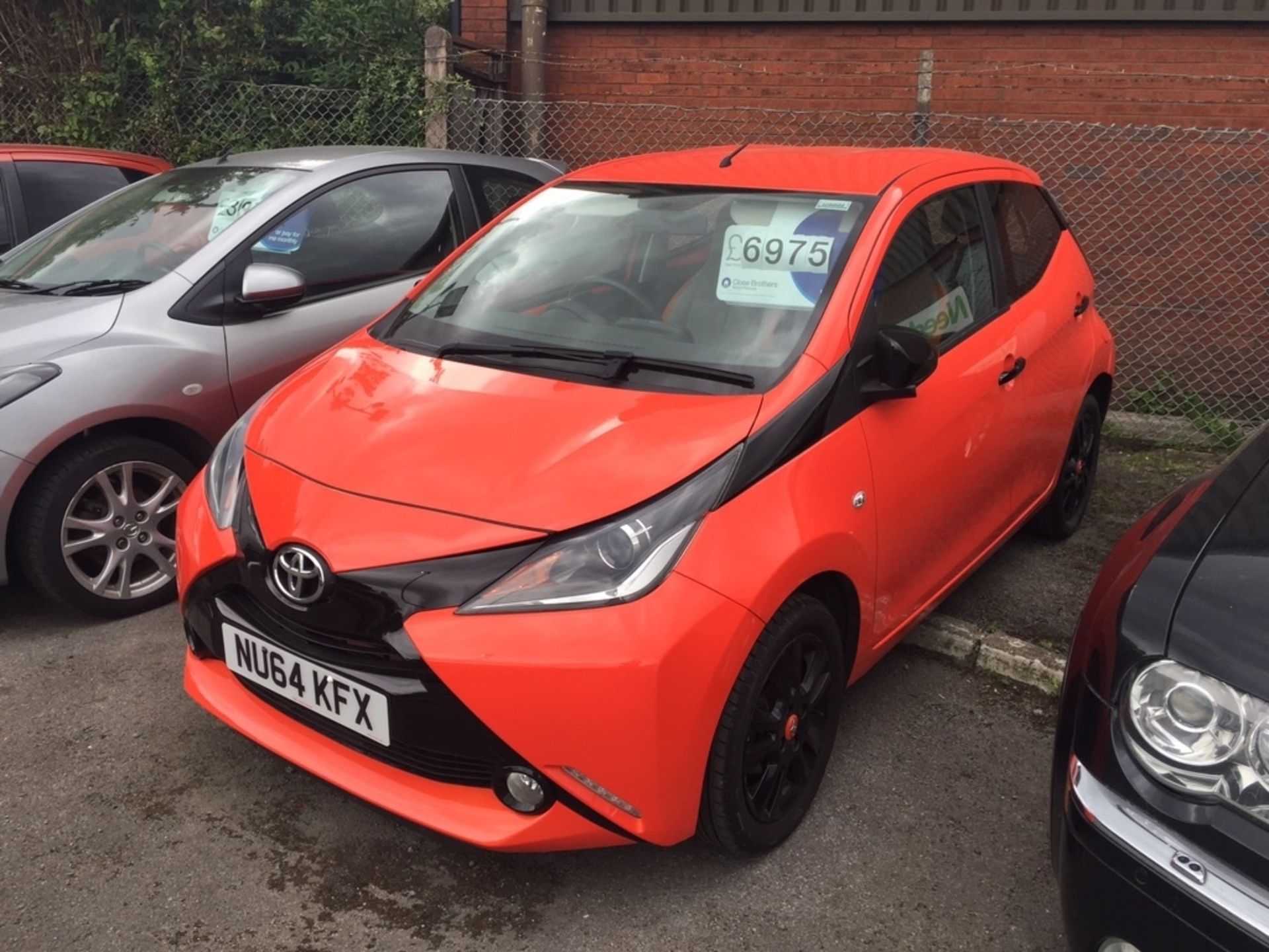 TOYOTA AYGO 1.0 VVT-i X-CITE,4 DOOR HATCH, 29/09/2014, PETROL,18,130 MILES ,MANUAL, 1.0L, ORANGE, - Image 8 of 9