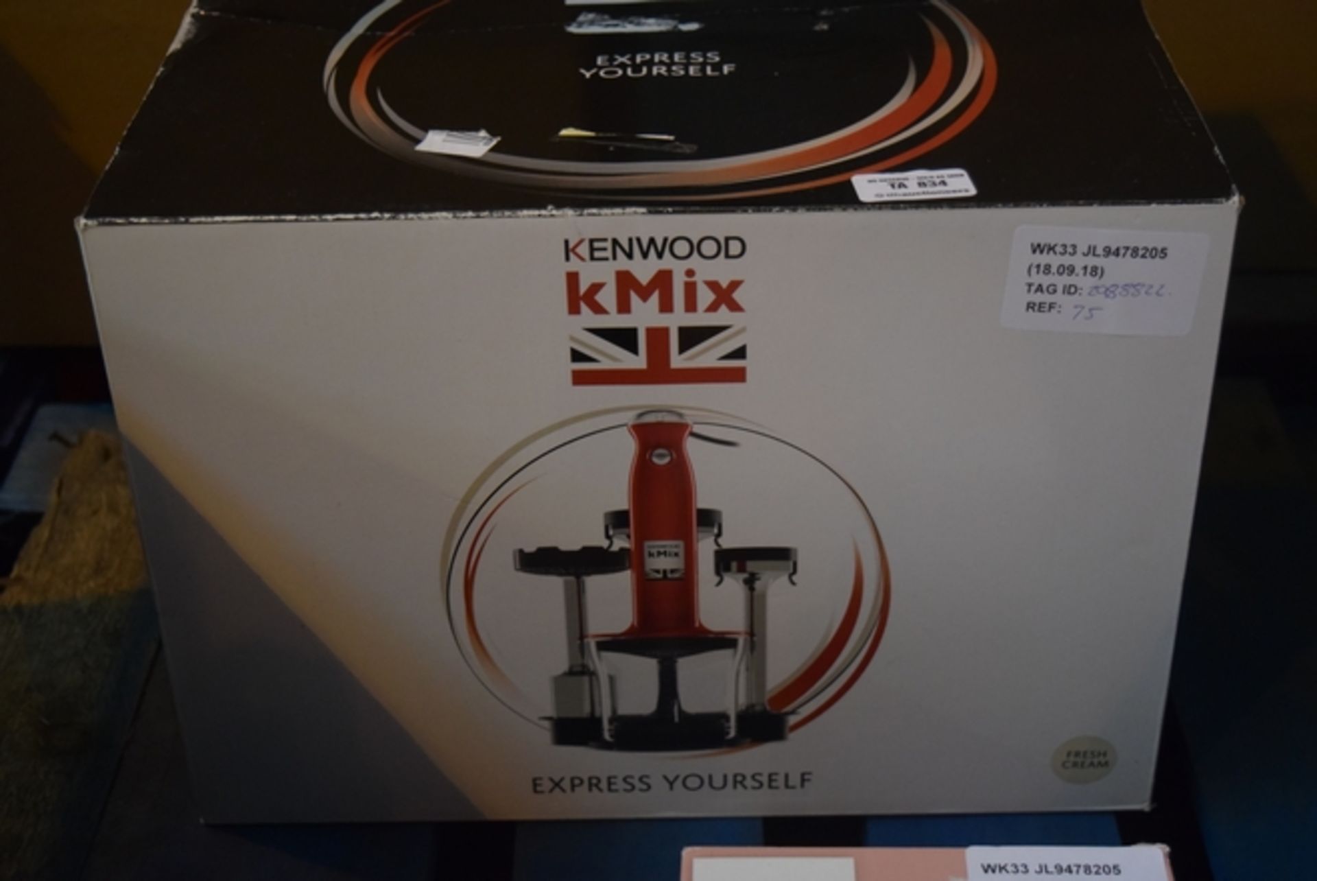 1X BOXED KENWOOD K MIX EXPRESS YOURSELF WHISK 800W RRP £75 (298822) (18.09.18)(VIEWING AVAILABLE)