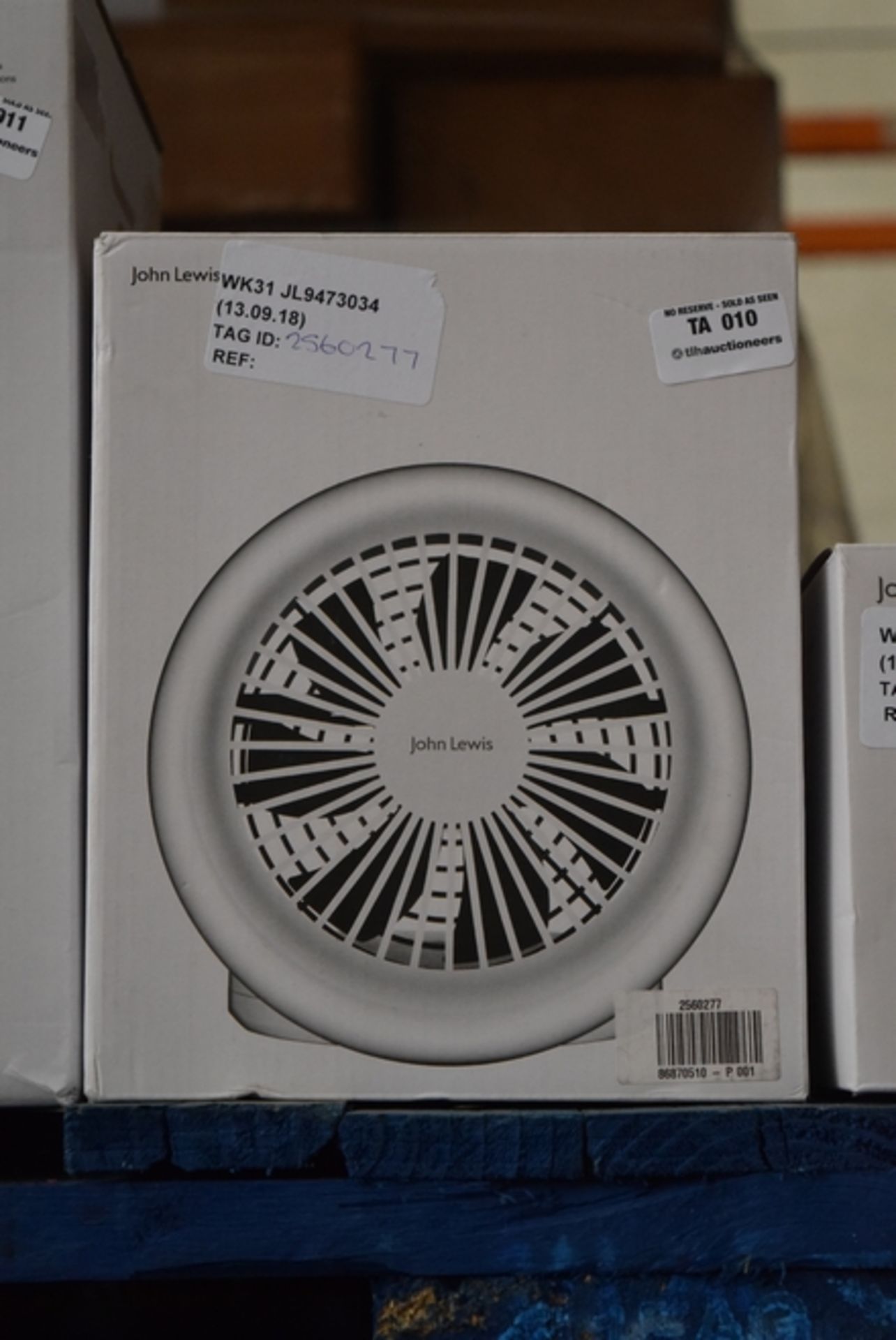 1XD BOXED SPECTRUM 5"PORTABLE FAN (13.09.18) (2560277) (VIEWING AVAILABLE)