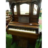 Chapel organ by the Boyd Organ Company, London, 40.5' x 38.5' x 22'
