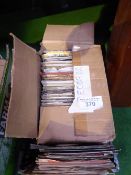 2 boxes of Shelac records