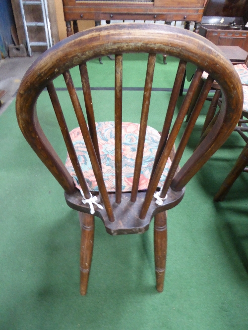 4 Windsor chairs - Image 3 of 8