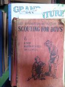 8 Adventure Stories, mainly for boys, including Scouting for Boys by Lord Baden Powell & 2