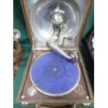 Decca Telesmatic portable gramophone