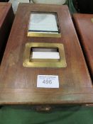 Gledhill automatic wooden cash till