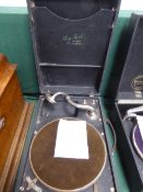 Mayfair Delux portable gramophone