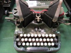 Oliver Standard Visible Writer No. 9 typewriter