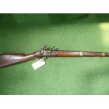 Belgian flintlock musket gun