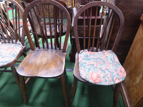 4 Windsor chairs - Image 2 of 8