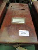 Gledhill automatic wooden cash register