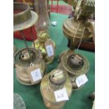 5 oil lamps (no chimneys)