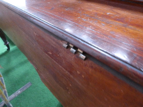 Early 19th century mahogany cased square piano by William Edwards, Bridge Street, Lambeth with 5 - Image 7 of 11