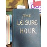 Bound volume of Leisure Hour, 1887; Sunday at Home, 1863 & 1866; Leisure Hour, 1898 & 1899