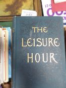 Bound volume of Leisure Hour, 1887; Sunday at Home, 1863 & 1866; Leisure Hour, 1898 & 1899