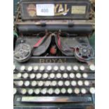 Royal typewriter