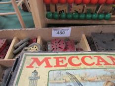 Meccano engineering set