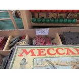 Meccano engineering set