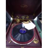 Edison Bell Electron portable gramophone EB390