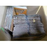 Box of Shelac records