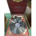 Supergrand portable gramophone