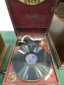 Supergrand portable gramophone