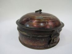 19th century spice tin, 17.5cm wide
