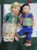 2 Chinese dolls